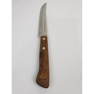 Flint Bread Slicing Knife Stainless Vanadium 9" Blade Serrated USA
